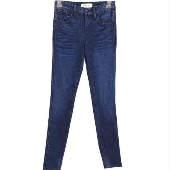 Habitual High Rise Skinny Blue Jeans Size 25 - Picture 1 of 9